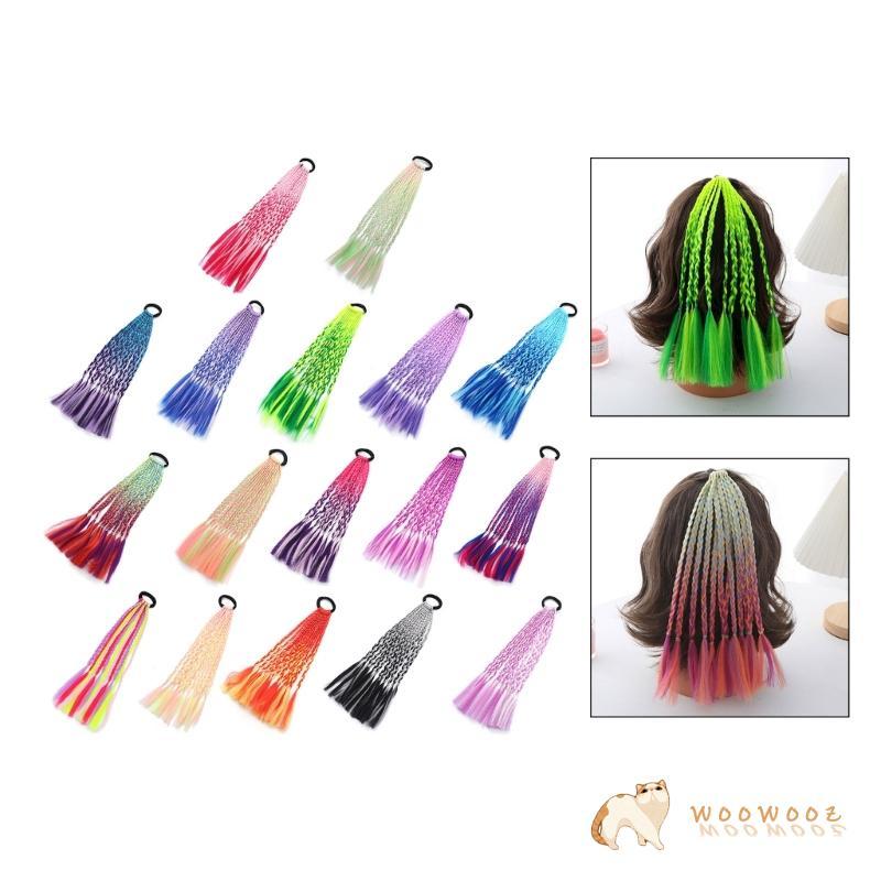 WOOW สี Braids ต่อผม Braids Hairpieces สําหรับการสร้างผมที่ไม่ซ้ําใคร
