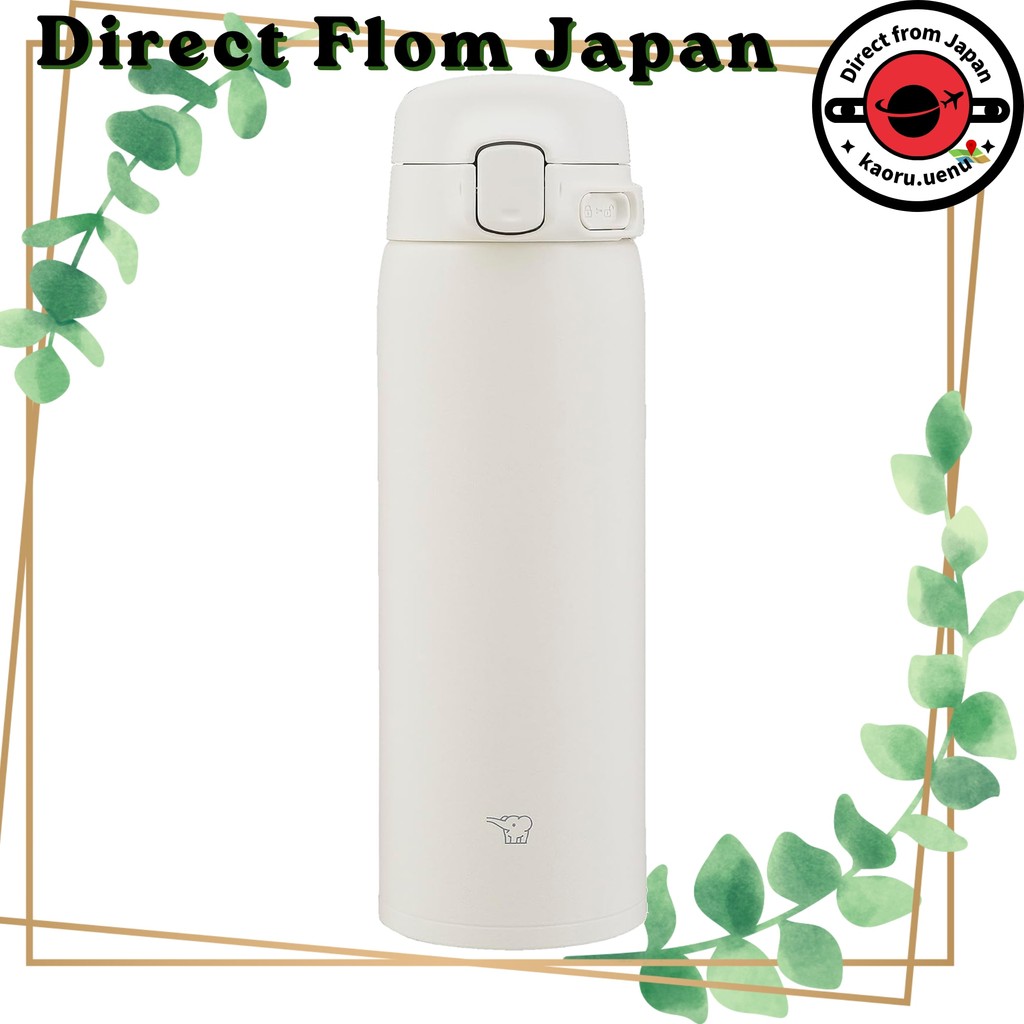 【Direct From Japan】Zojirushi Water Bottle 480ml - Easier to Clean, Dishwasher Safe, Seamless Lid, On