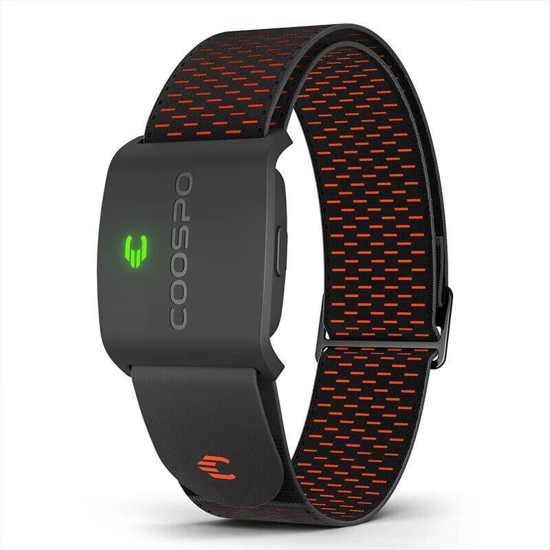 25% COOSPO HW9 Armband Heart Rate Monitor HR Zone/Calorie HRM Sensor สําหรับฟิตเนสขี่จักรยาน BLE5.0 