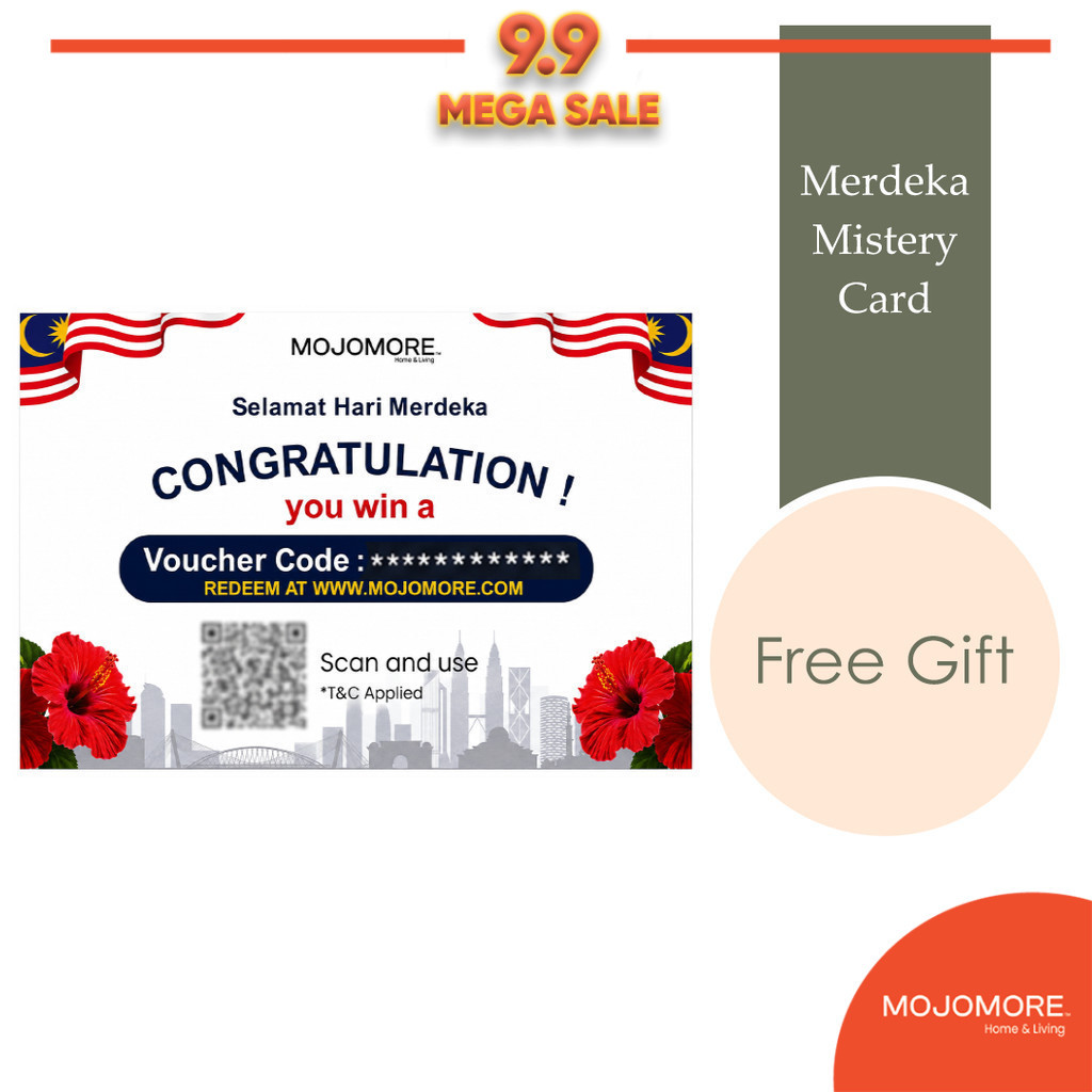 MOJOMORE 2026 การ์ด Merdeka Mistery