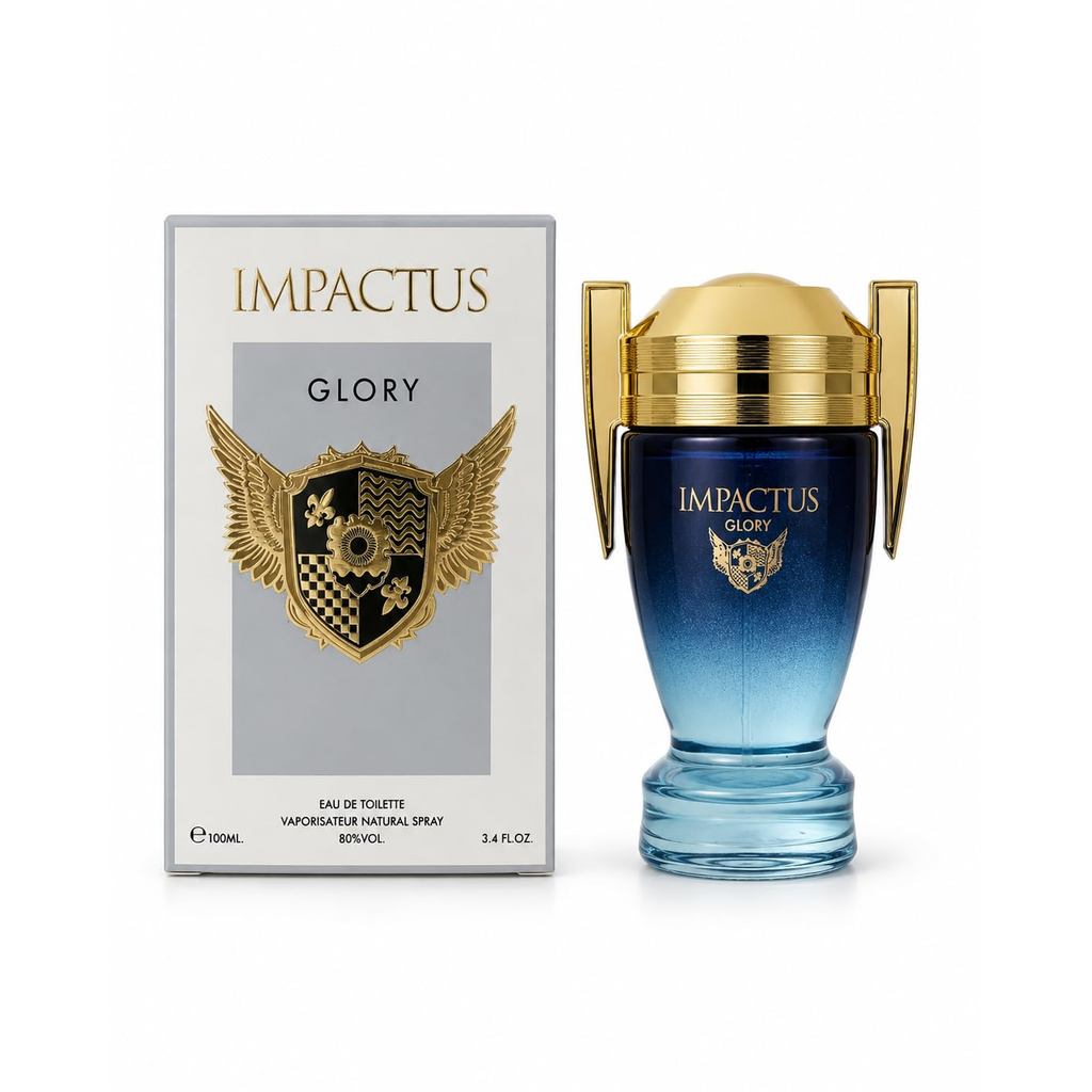 9 OCLOCK Impactus Glory Pour Homme Eau de Toilette สําหรับผู้ชาย, กลิ่น Citrus Aromatic Woody Amber 