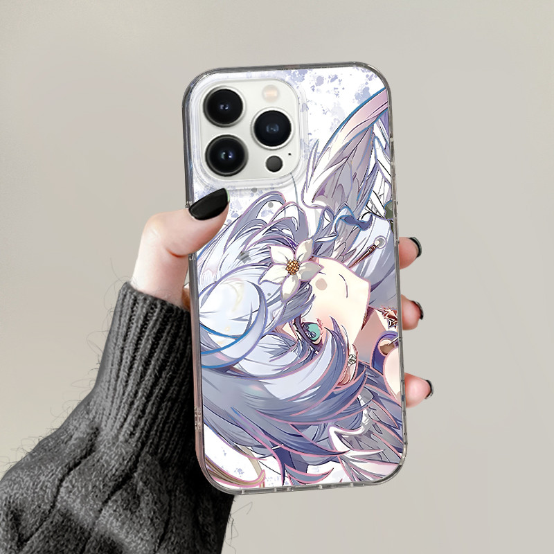 เคส Robin Honkai Star Rail เข้ากันได้กับหลายรุ่นพร้อมเอฟเฟกต์โฮโลแกรมแวววาว AR844