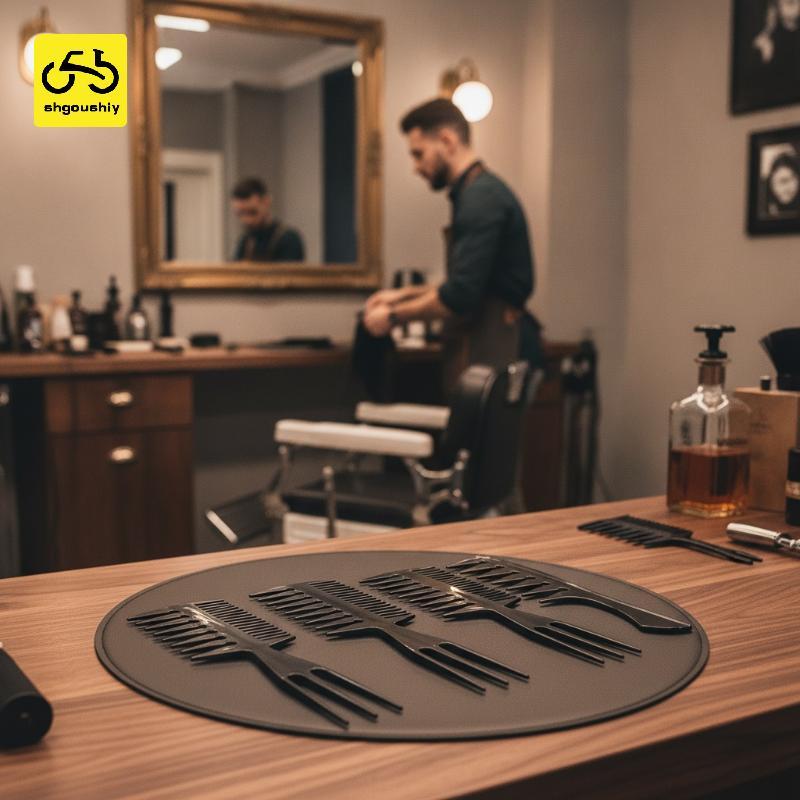 [Shg] 4 ชิ้น Men Groomingb Kit Anti-tangle กว้าง Toothb Hair Pi สําหรับผมทุกประเภทจัดแต่งทรงผมทุกวัน