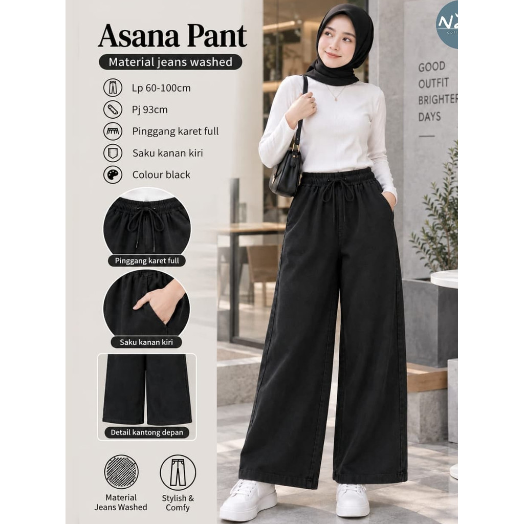 1109 ASANA PANT by Nana DAILY WEAR FASHION HIJAB // NOVIISTUFF