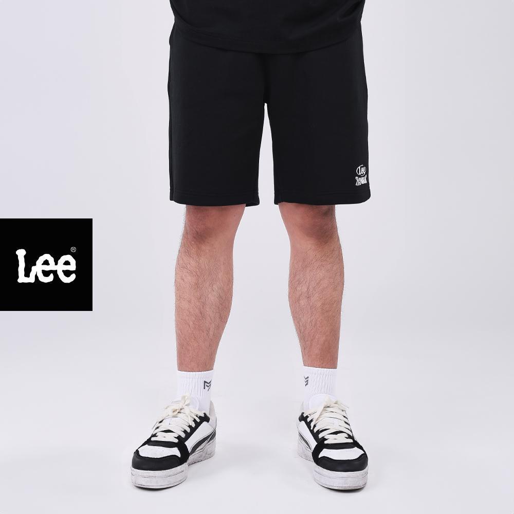 LEE กางเกงขาสั้นผู้ชาย คอลเลคชั่น Lee Bangkok รุ่น LE S426MSHON03 สีดำ