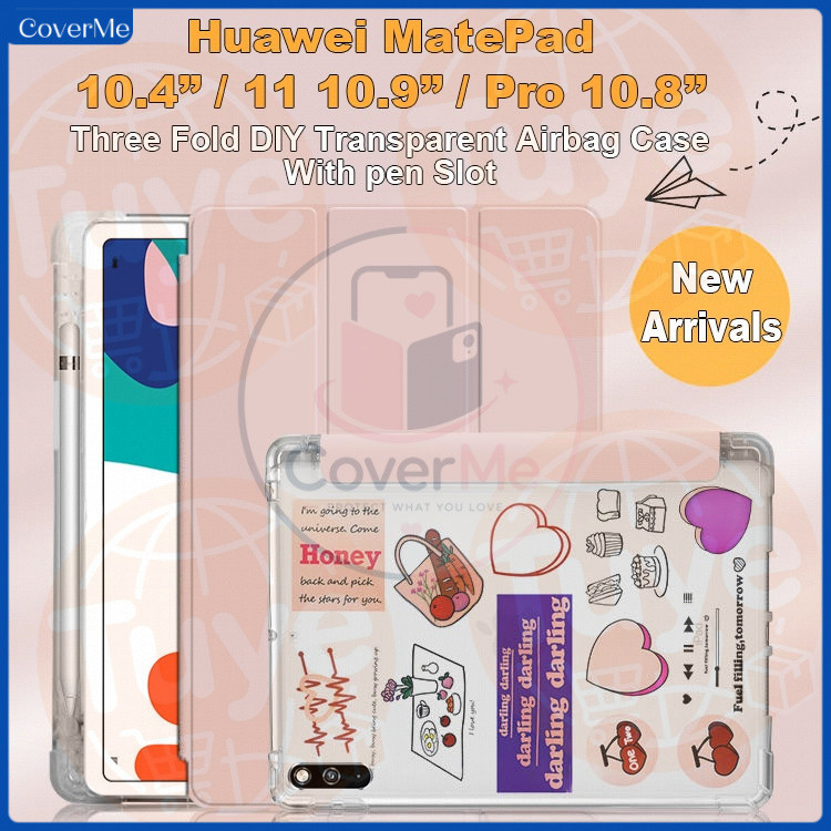 CoverMe สําหรับHuawei MatePad 10.4 2022 2020 Pro 11 10.8 BAH4-AL10 W09 BAH3-W09 AL00 L09 W59 DBY-W09