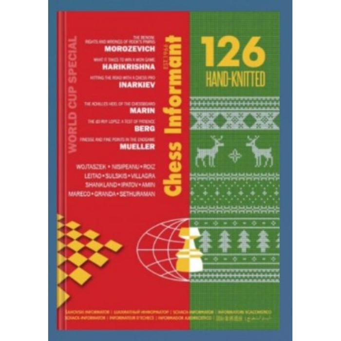 หนังสือทางกายภาพ BOOK Chess Infort (Valomiahovski Informaleator) Chess Magazine - 126
