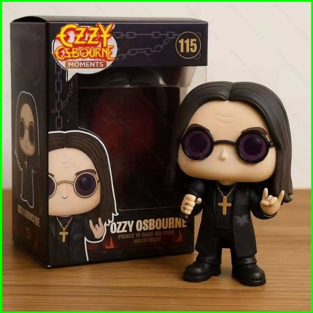 GC FUNKO POP Ozzy Osbourne Action Figure Whimsical เป็ดเครื่องประดับตกแต่งบ้านของขวัญสําหรับเด็กคอลเ