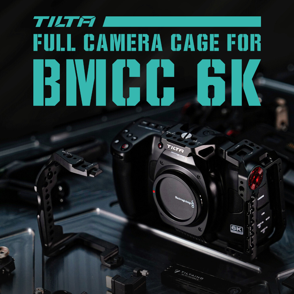 TILTA 2025 Full กล้องสําหรับ BMCC 6K Advanced Kit Basic Kit Xeno Top Handle 1/4 "20 พร้อม Locating P