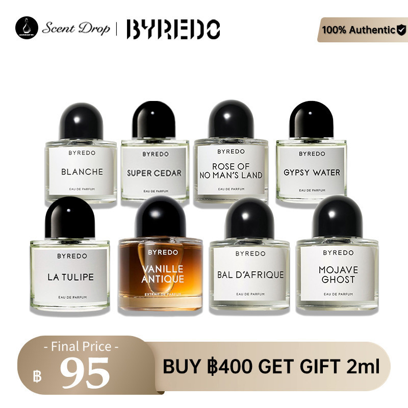 น้ําหอมแท้ 100%💯Byredo Mojave Ghost & Blanche & Vanille Antique & Super Cedar EDP 2ml/5ml/10ml