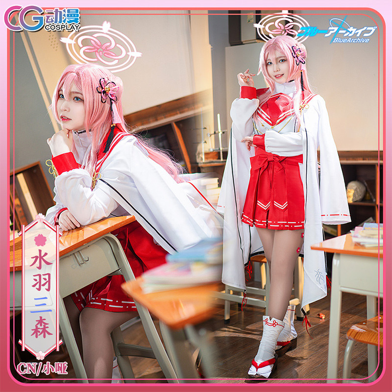 เสื้อJKคอสเพลย์แบบไทยจากแฟ้ม.Azure Mimori ของอะนิเมะในสไตล์ญี่ปุ่น