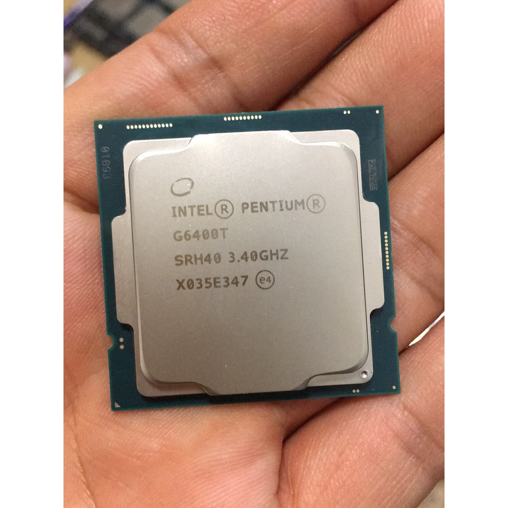 Intel G6400T เครื่องไม่มีรายการใหม่เอี่ยม
