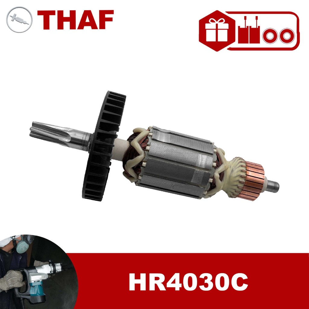เหมาะสําหรับค้อนไฟฟ้า Makita HR4030C โรเตอร์
