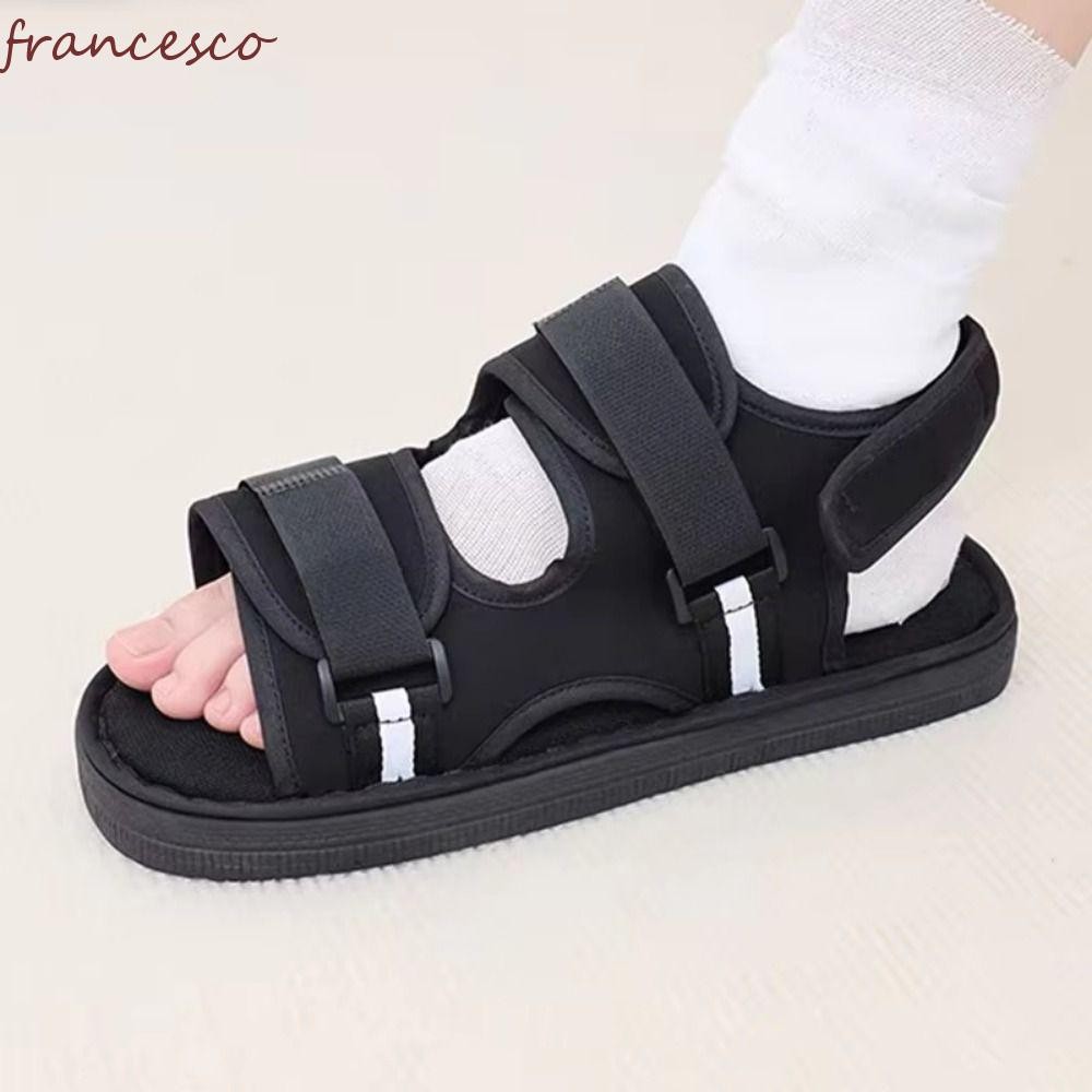 รองเท้าฉาบ FRANCESCO, สบาย Breathable Post Op Boot, Orthopedic Support Anti Skid Open Toe สะดวกเท้าร