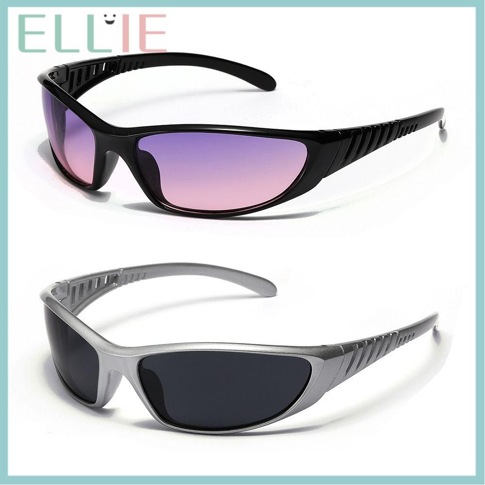 ELLIE แว่นตากันแดด aesthetic Y2K UV400 สำหรับทั้งผู้หญิงและผู้ชาย