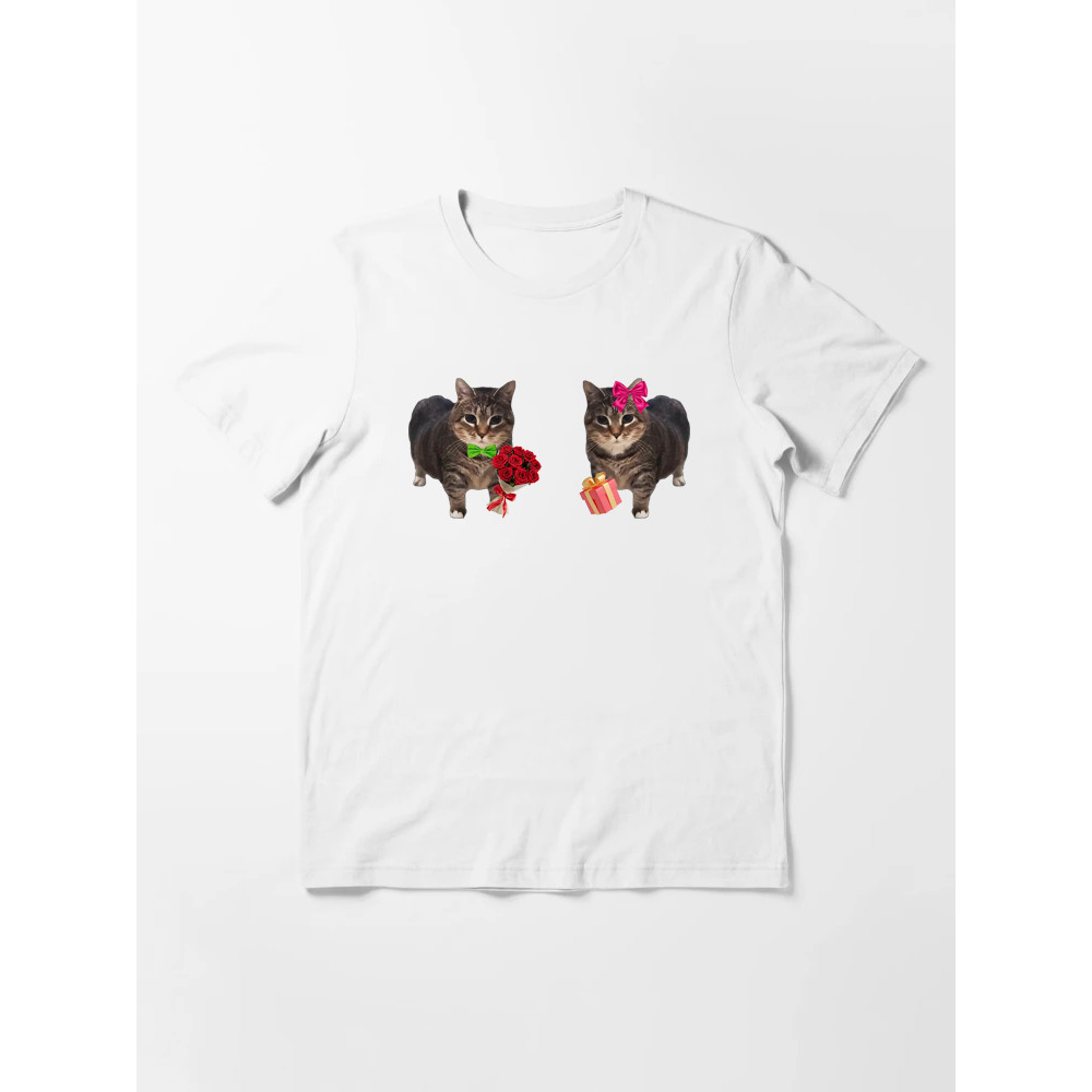 Oiia Cat เสื้อยืดคาร์ตูนแมวสไตล์เกาหลี