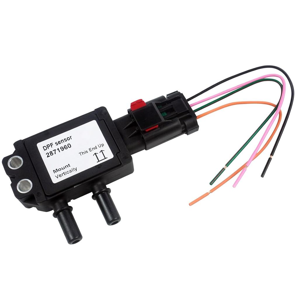 2871960 DPF ไอเสียแก๊ส Differential Pressure Sensor ใช้งานร่วมกับ Cummins Freightliner Cascadia Coro