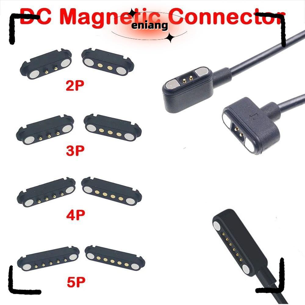 ENIANG Pogopin Magnetic Connector, High Current กันน้ํา DC Magnetic Pogo Pin Connector, Spacing 2.54