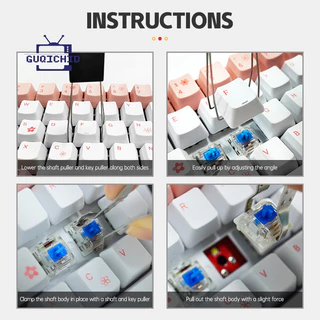 ที่ดึงคีย์แคป ที่ดึงสวิทซ์ 2 In 1 Keycap Puller, Switch Puller, ที่ถอดสวิทซ์ Keycaps Puller, ครื่องมือถอดคีย์แคป