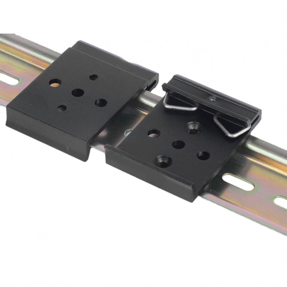 Trustworthy DIN35mm Rail Mount Adapter คลิปยึดที่ทนทานสําหรับการติดตั้งที่ปลอดภัย