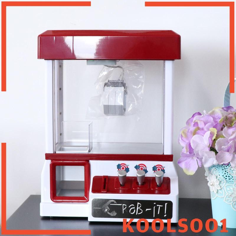 [Koolsoo1] Claw Toy Grabber Dispenser Crane Vending Game Machine ของเล่นเด็กพร้อม