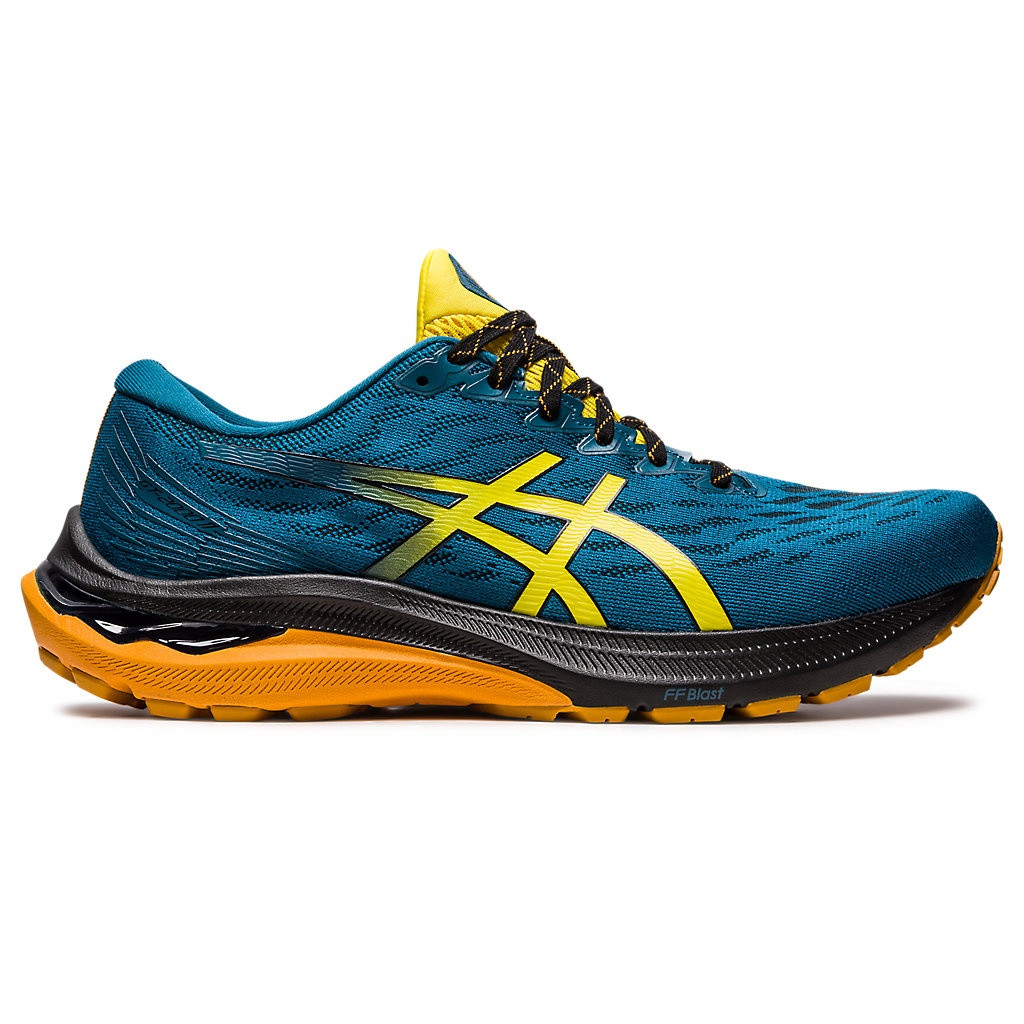 ASICS GT-2000 11 Tr รองเท้าวิ่งสำหรับผู้ชาย สีเหลืองทอง