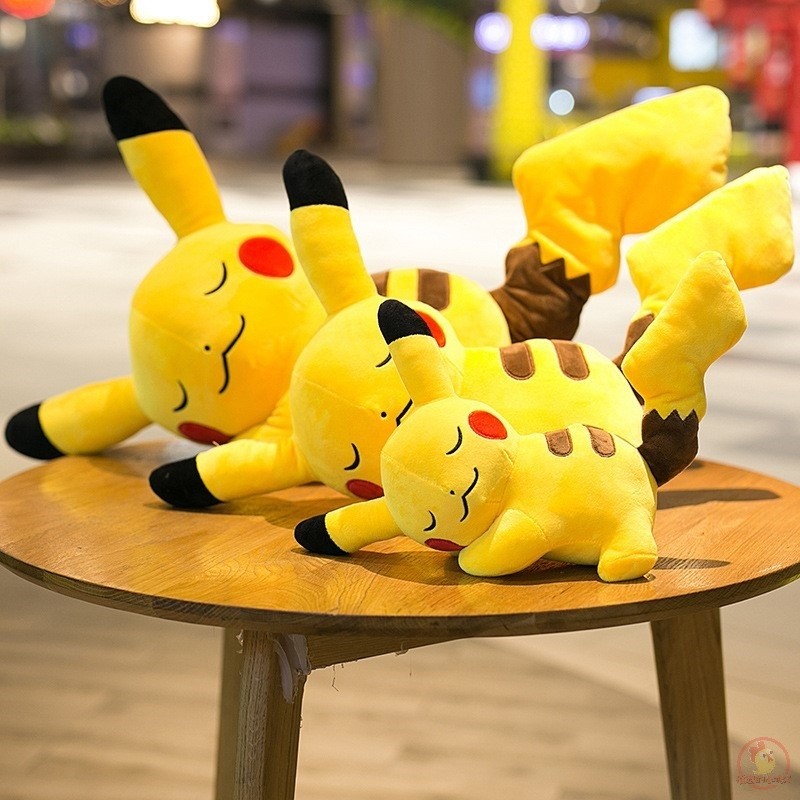 ใหม่ญี่ปุ่นPokémon Pikachuตุ๊กตาPikachuตุ๊กตาของเล่นตุ๊กตาตุ๊กตาของขวัญวันเกิดสาว
