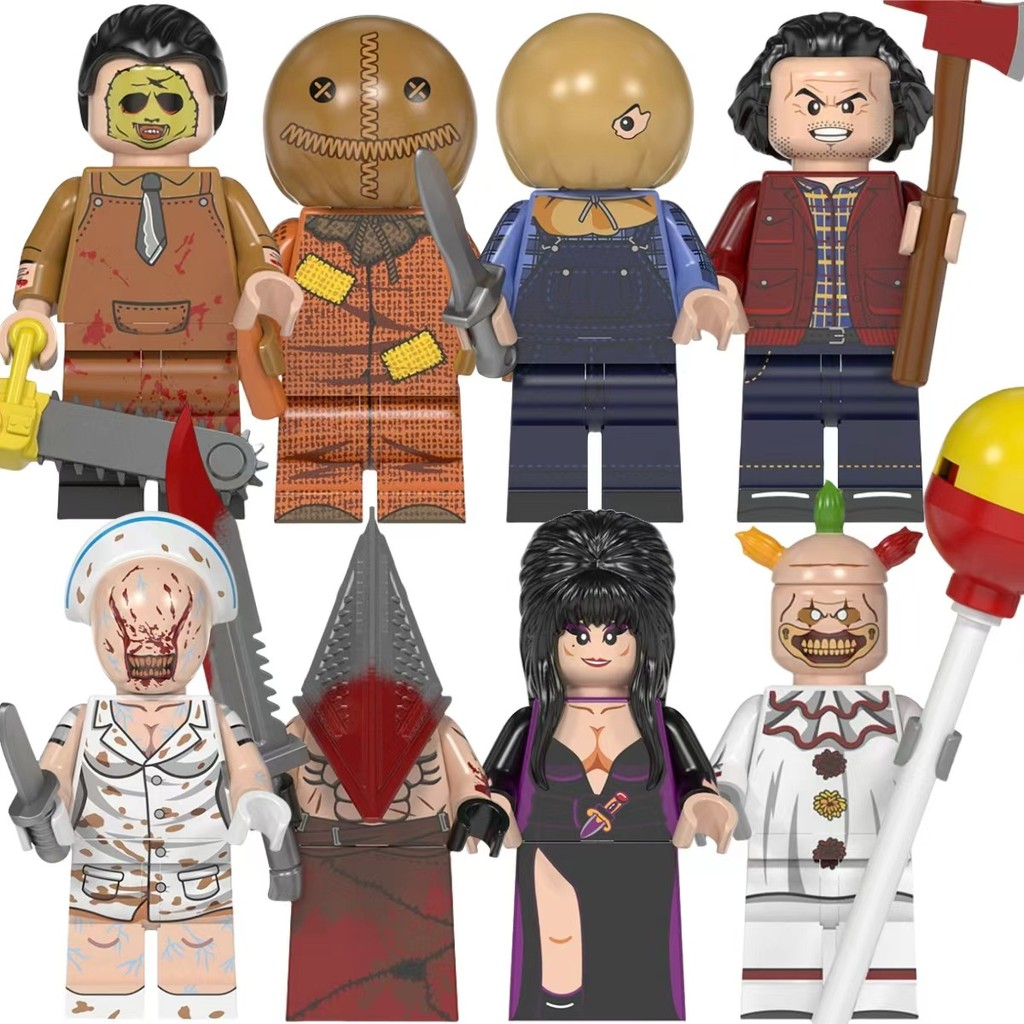 Terror Series Action Figure Elyira Jack Torrance Twisty the Clown Pyramid Head Sam ของเล่นคอลเลกชันบ