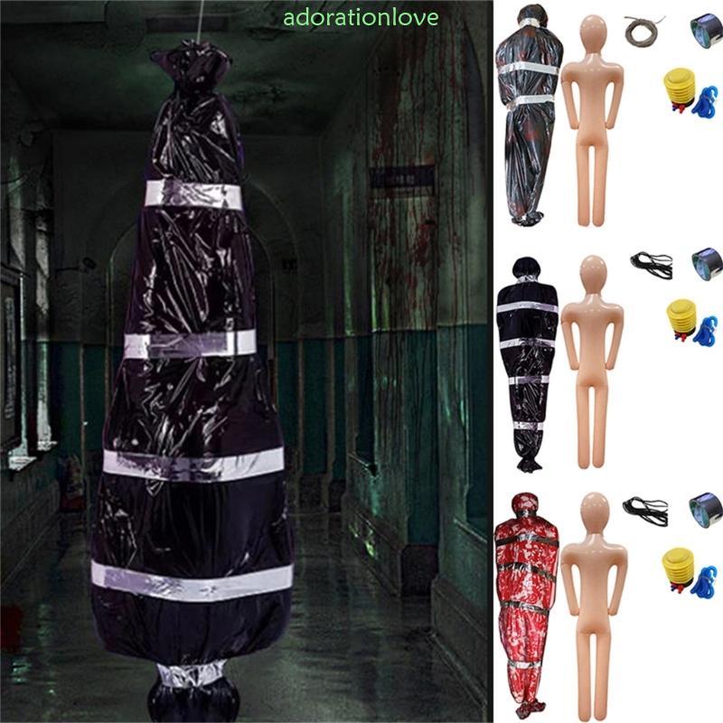 Ador ฮาโลวีน Dead Victim Props ชุดสําหรับตกแต่งฮาโลวีนตกแต่งฮาโลวีน Dead Victim Props น่ากลัวปลอม Co