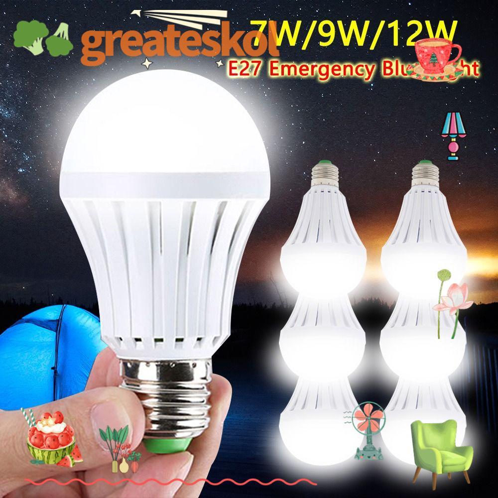 GREATESKOL หลอดไฟ LED โคมไฟ E27 ไฟฉาย LED Touch Light