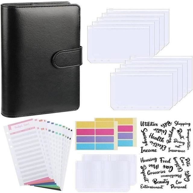2023 A6 Notebook Binder Budget Planner Organizer เงินสด Budget