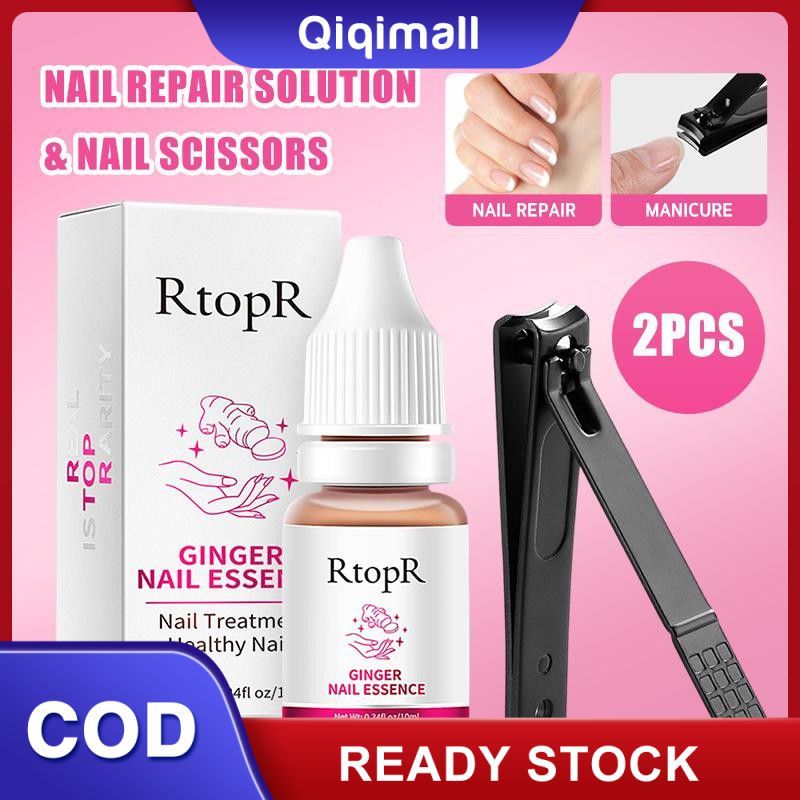 【ซื้อ 1 แถม 1】RtopR Ginger Nail Care Essence ผลิตภัณฑ์บำรุงมือที่ให้ความชุ่มชื้นและซึมซาบสู่ผิวอย่าง