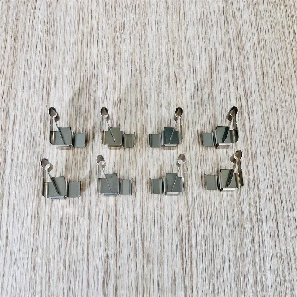 1 ชุด 8 ชิ้นเบรค Pad คลิปใช้งานร่วมกับ 2005-2015 Toyota Innova เบรค Fitting Kit 04947-0K010