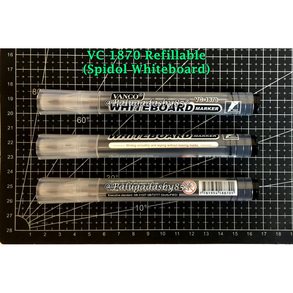 (1 ชิ้น) ปากกาไวท์บอร์ดสีขาว VANCO VC-1870 สีดํา / Vanco VC-1870 ปากกาไวท์บอร์ด (1 ชิ้น)