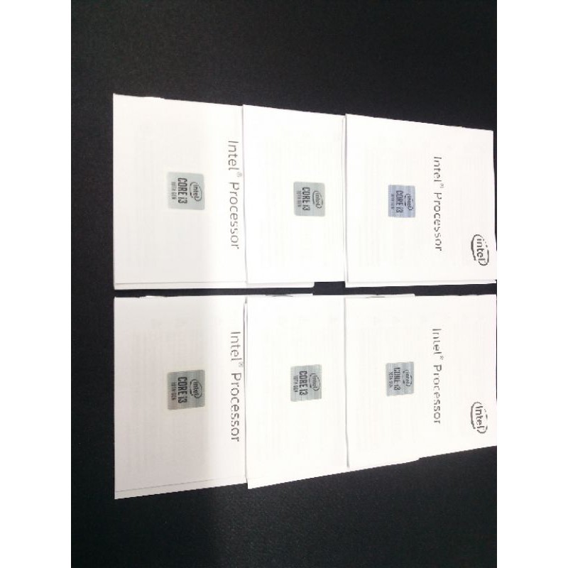 แสตมป์ Core i3 10th Gen ล่าสุด