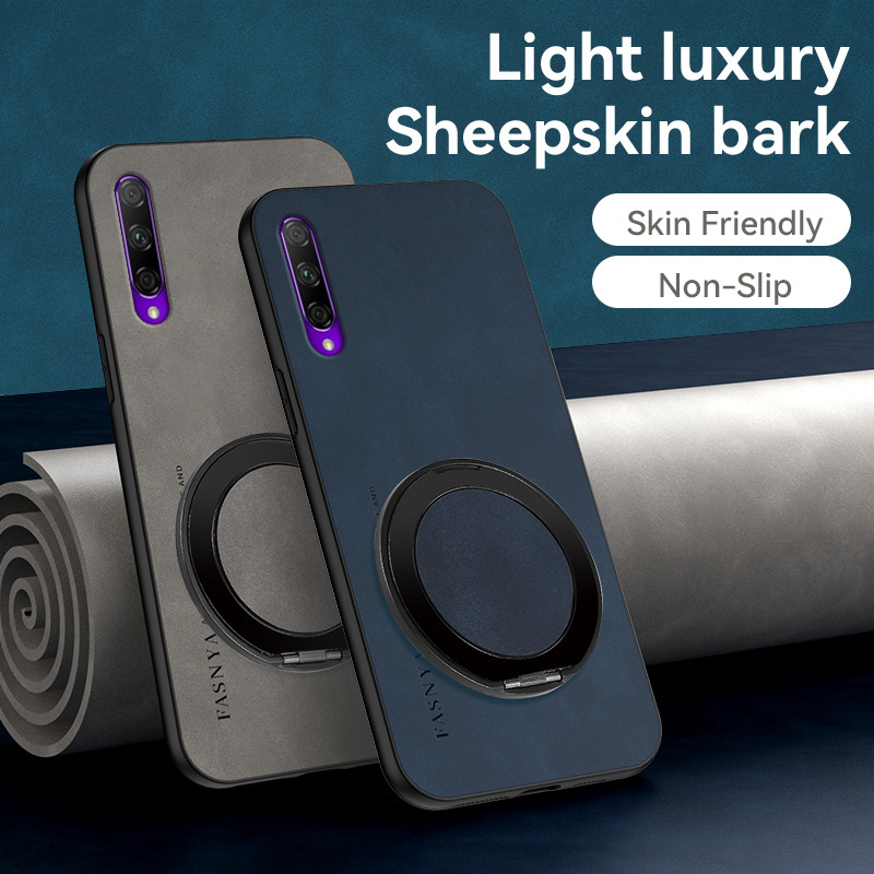 Huawei Y9S STK-L21 STK-LX3 STK-L22 ปลอกโลหะหมุนแม่เหล็กป้องกันเลนส์,เคสกันกระแทก