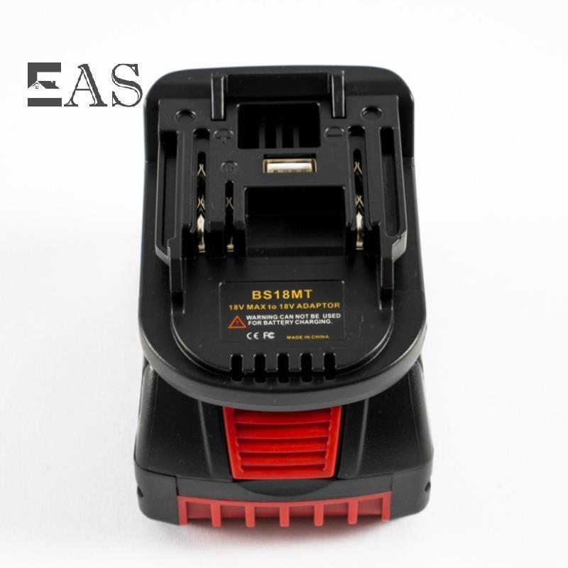 [EA] BS18MT ตัวแปลงอะแดปเตอร์แบตเตอรี่ USB สําหรับ 18V BAT619G/620 สําหรับ Makita 18V BL TH