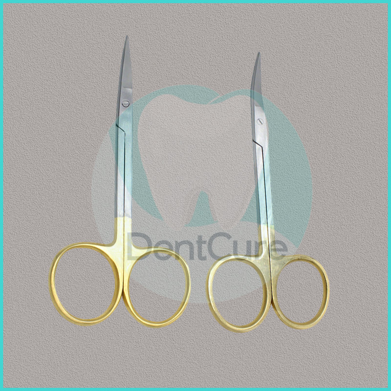 Dental Scissors /Ophthalmic Scissors /Stitches Scissors กรรไกรสแตนเลสสำหรับทันตกรรม สัตว์เลี้ยง ตกปลา แบบตรง แบบโค้ง