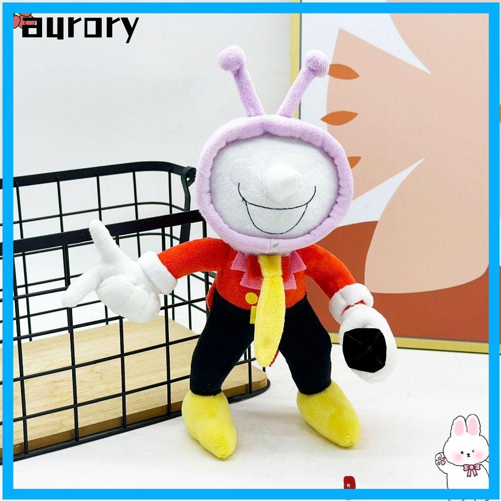 AURORY Jevil Deltarune ตุ๊กตาตุ๊กตา, Plush/PP Cotton Soft Anime Plush ของเล่น, น่ารักการ์ตูนการ์ตูนต
