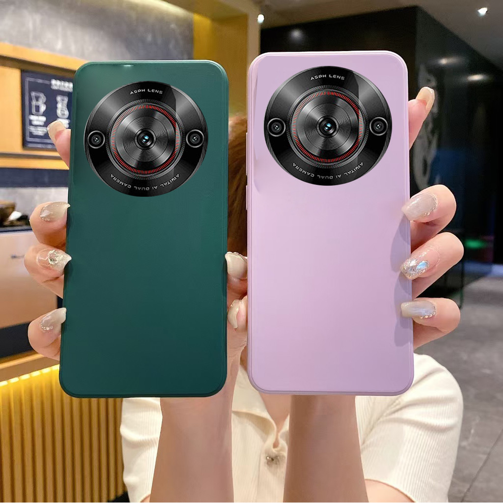 สําหรับ ZTE Nubia Focus 2 5G / Focus Pro / Focus 5G TPU Matte Soft ฝาครอบป้องกันสีสันสดใส