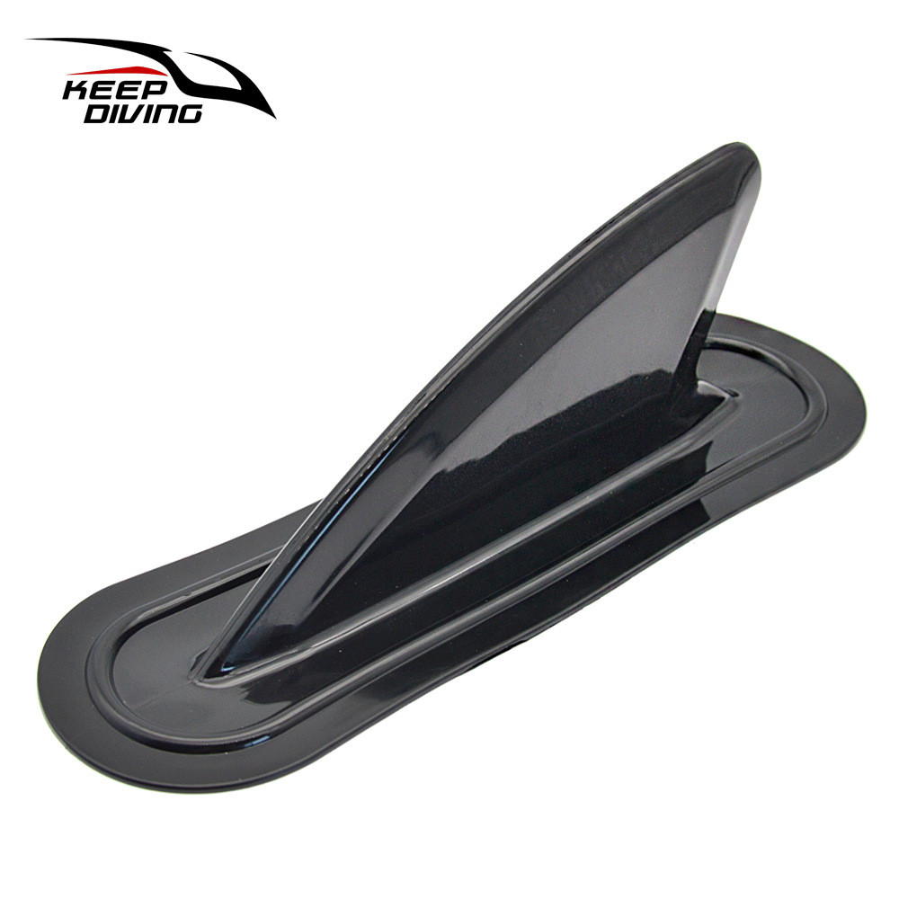 กระดานโต้คลื่น SUP Fish Fin Integrated PVC Water Dispenser Water Slide Board Guide Small Tail Fin Fi