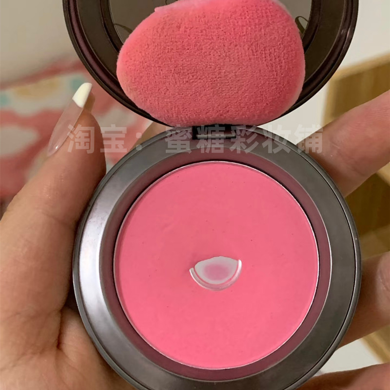 บลัชลากลาส blush สไตล์เกาหลี Berry Swallowing Yellow Superman Level Whitening Blush God of Atmospher