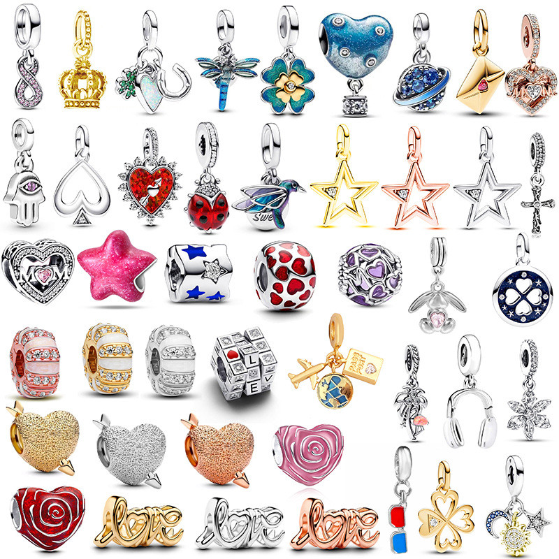 สร้อยข้อมือ DIY ออกแบบใหม่ ตกแต่งด้วยลูกปัดขนาดใหญ่ อุปกรณ์ทำเครื่องประดับครบวงจร สต็อกพร้อมขายส่ง