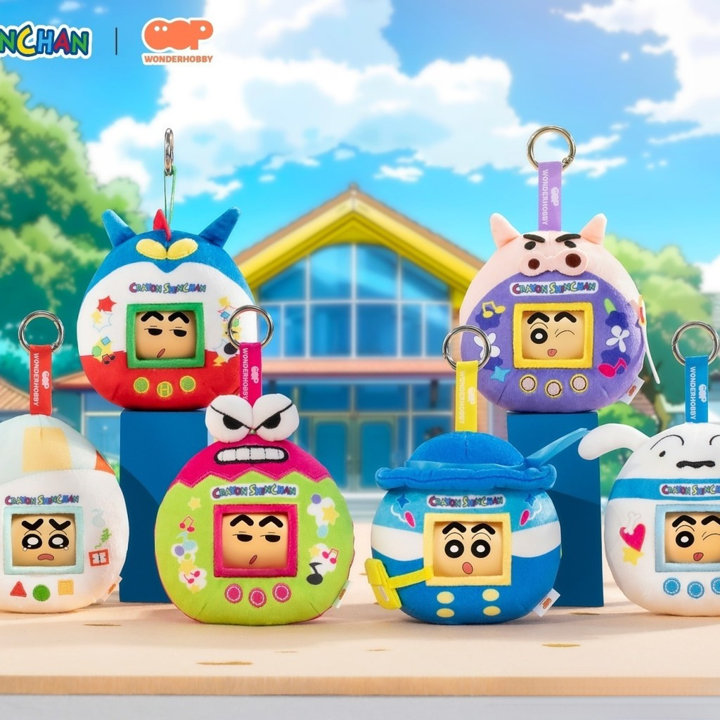 พร้อมส่งshinchan /doll/shinchan/keychain Crayon Shin-Chan Cute Face Changing Set Doll Cute Doll ZW3E