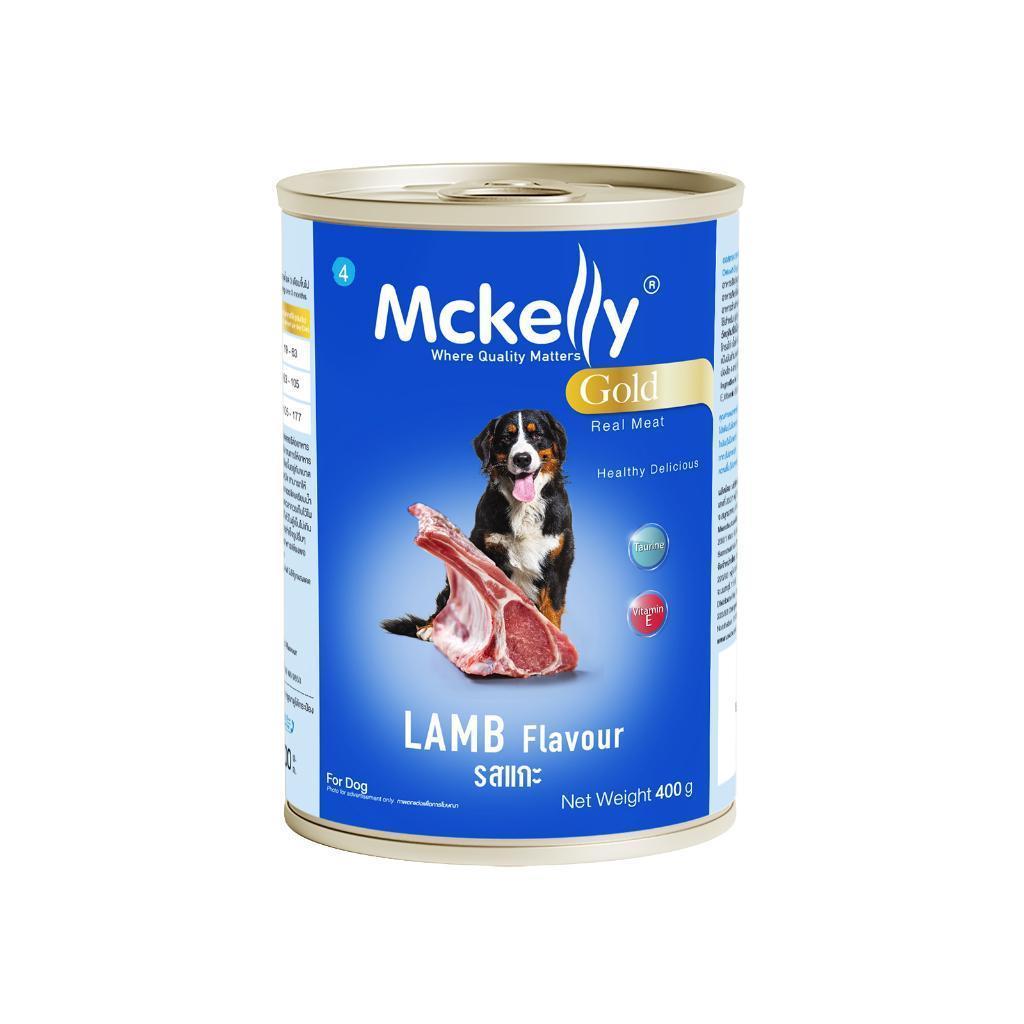Mckelly Gold แมคเคลลี่ โกลด์ อาหารเปียกกระป๋องสุนัข 400 กรัม [ยกโหล 12 กระป๋อง] ราคา ถูกที่สุด ดีลบีเคเค แกลเลอรีภาพที่ 5