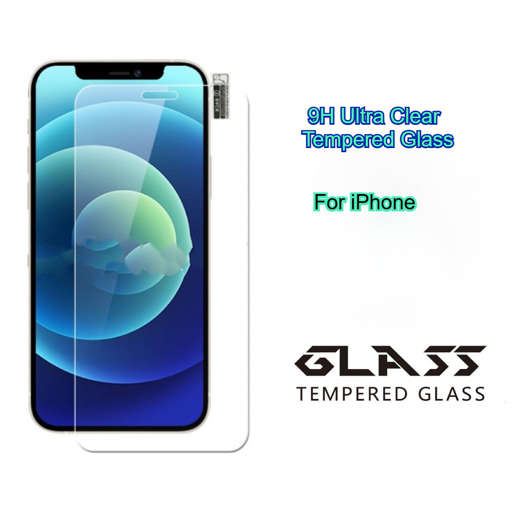 9H Ultra ClearกระจกนิรภัยสําหรับiPhone 16 15 14 13 12 11 Pro MAX XS XR 6 7 8 Plusป้องกันหน้าจอVCOG