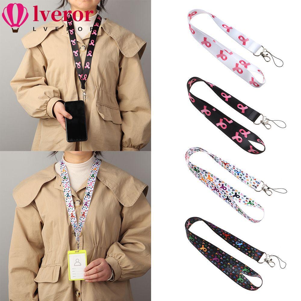 LVEROR สายคล้องโทรศัพท์มือถือ สายคล้องคอกุญแจ NHS Hang Rope