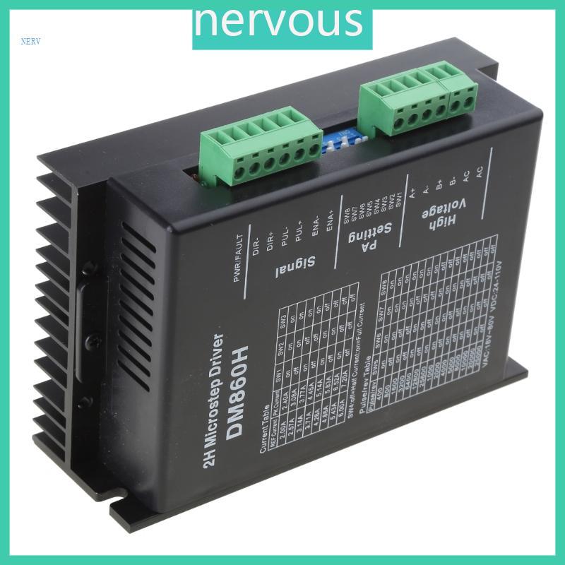 NERV Stepper Motor Driver Cintroller DM860 DM860H Microstep มอเตอร์สเต็ปเปอร์แบบไม่มีแปรง