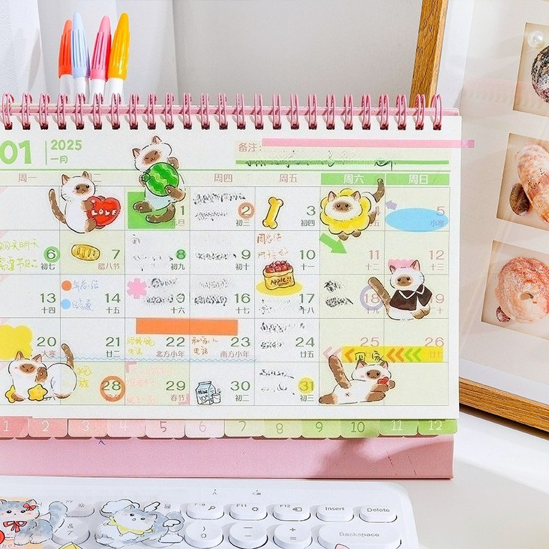 4 ชิ้นสติกเกอร์แมวน่ารักการ์ตูนสร้างสรรค์สติกเกอร์เด็กวัสดุทําด้วยมือ ทําเอง สติกเกอร์บ้านทุกวันบัญชีมือตกแต่งไดอารี่สติกเกอ ราคา ถูกที่สุด ดีลบีเคเค แกลเลอรีภาพที่ 8