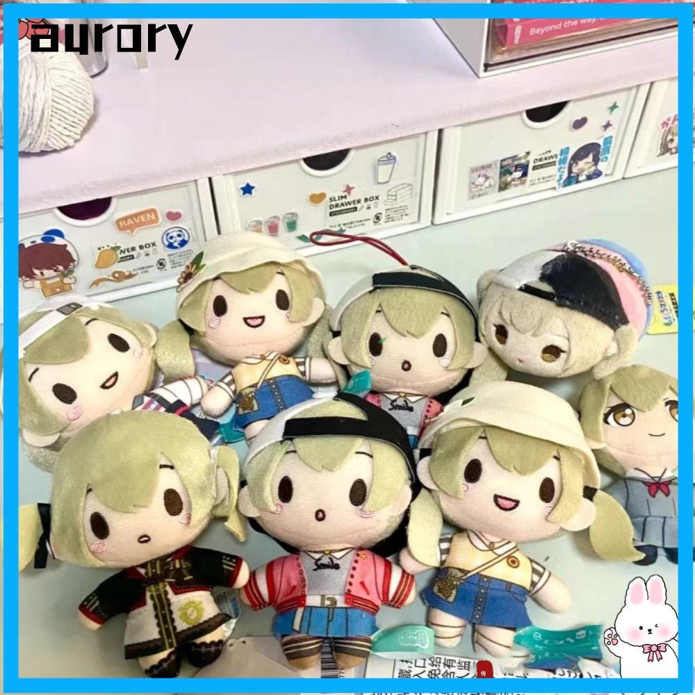 AURORY PJSK พวงกุญแจตุ๊กตา, Project Sekai ของเล่นตุ๊กตาการ์ตูน, Yoisaki Kanade Akiyama Mizuki Cotton